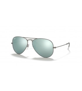 Ray-Ban RB3025 Aviator Flash Linser XL (58 - 14) med Silver linser och Silver ram SolglasÃ¶gon