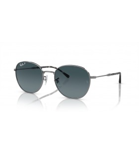 Ray-Ban RB3809 XL (55 - 20) med Blå linser och Silver ram Solglasögon