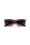 Ray-Ban RB2132 Yeni Wayfarer Klasik S (52-18) Gri lensler ve Mor çerçeve Güneş Gözlüğü