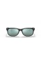 Ray-Ban RB2132 Yeni Wayfarer Flaş M (55-18) Gümüş lensler ve Siyah çerçeve Güneş Gözlüğü