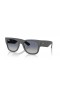 Ray-Ban RB4840S Mega Wayfarer Liteforce M (50-21) Gri lensli ve Gri çerçeveli Güneş Gözlüğü