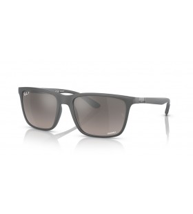 Ray-Ban RB4385 XXL (58 - 18) Gri lensli ve Gri çerçeveli güneş Gözlüklü