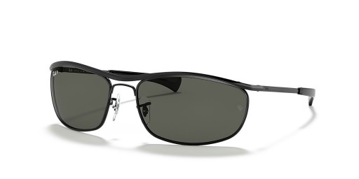 Ray-Ban RB3119M del Olimpo I Deluxe L (62 - 18) con lentes de color Verde y Negro Gafas de sol de montura