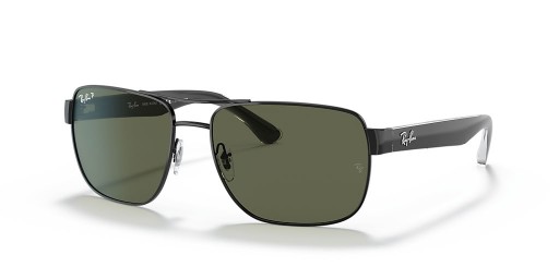 Ray-Ban RB3530 M (58 - 17) con lentes de color Verde y Negro Gafas de sol de montura