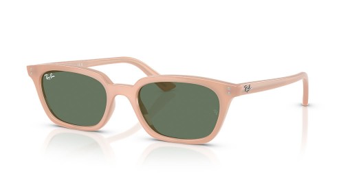 Ray-Ban RB4456 Zaya'Bio-Base de M (53 - 19) con lentes de color Verde y Rosa Gafas de sol de montura