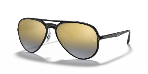 Ray-Ban RB4320CH Chromance L (58 - 16) con lentes Azules y Negro Gafas de sol de montura