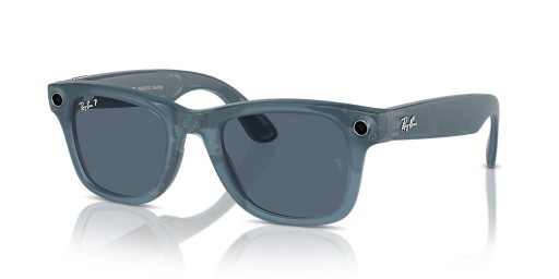 Ray-Ban RW4006 Ray-Ban | Meta Caminante L (53 - 22) con lentes Azules y Azul Gafas de sol de montura