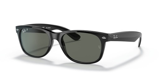 Ray-Ban RB2132 Nuevo Wayfarer Classic XL (58 - 18) con lentes de color Verde y Negro Gafas de sol de montura