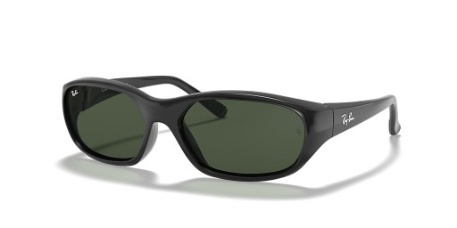 Ray-Ban RB2016 Daddy-O XL (59 - 17) con lentes de color Verde y Negro Gafas de sol de montura