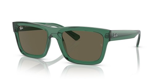 Ray-Ban RB4396 Warren Bio-XL (57 - 20) con lentes Marrones y Verde Gafas de sol de montura