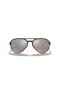 Ray-Ban RB4320CH Chromance L (58 - 16) con la Plata y lentes de marco Negro, Gafas de sol