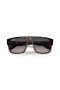 Ray-Ban RB0360S Vagabundo XL (57 - 20) con Gris y lentes de Tortuga Gafas de sol de montura