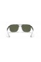Ray-Ban RB3530 M (58 - 17) con lentes de color Verde y Negro Gafas de sol de montura