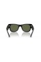 Ray-Ban RB0840S Mega Caminante M (51 - 21) con lentes de color Verde y Negro Gafas de sol de montura