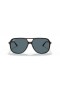 Ray-Ban RB2198 proyecto de Ley XS (56 - 14) con lentes Azules y la Tortuga Gafas de sol de montura