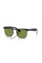 Ray-Ban RB3875 Caminante de Lujo XXL (56 - 18) con lentes de color Verde y Negro Gafas de sol de montura