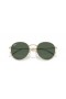 Ray-Ban RBR0103S Ronda Inversa XL (55 21) con lentes de color Verde y Oro, Gafas de sol de montura