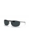 Ray-Ban RB3119M del Olimpo I Deluxe L (62 - 18) con lentes Azules y Negro Gafas de sol de montura