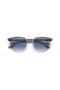 Ray-Ban RB2298F ojo de halcón L (54 - 21) con lentes Azules y Gris Gafas de sol de montura