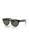 Ray-Ban RW4009 Ray-Ban | Meta Techo M (50 - 23) con lentes de color Verde y Negro Gafas de sol de montura