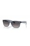 Ray-Ban RB2132 Nuevo Wayfarer M (55 - 18) con Gris lentes y Gafas de sol de montura Azul