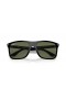 Ray-Ban RB4547 Novio Dos XL (60 - 18) con lentes de color Verde y Negro Gafas de sol de montura