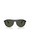 Ray-Ban RB2215 XXL (59 - 20) con lentes de color Verde y Negro Gafas de sol de montura