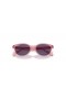 Ray-Ban RB9080S Niños Bio-S (45 - 16) con Violeta de lentes y Gafas de sol de montura Rosa