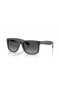 Ray-Ban RB4165 Justin Clásico S (54 - 16) con Gris lentes y Gafas de sol de montura Azul