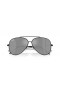 Ray-Ban RBR0101S Aviador Inversa L (59 - 11) con la Plata y lentes de marco Negro, Gafas de sol