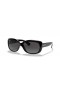 Ray-Ban RB4101 Jackie Ohh M (58 - 17) con Gris y lentes de marco Negro, Gafas de sol