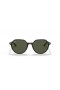Ray-Ban RB2195 Thalia S (53 - 18) con lentes de color Verde y la Tortuga Gafas de sol de montura