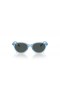 Ray-Ban RB9080S Niños Bio-S (45 - 16) con Gris lentes y Gafas de sol de montura Azul