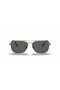 Ray-Ban RB8136 Caravana de Titanio XL (58 - 15) con Gris lentes y Gafas de sol de montura Amarilla