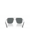 Ray-Ban RB3758 Ari Bio-Base de L (56 - 16) con Gris lentes y Gafas de sol de montura de Plata
