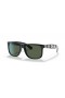 Ray-Ban RB4165 Justin Mickey A21 S (54 - 16) con lentes de color Verde y Negro Gafas de sol de montura