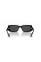 Ray-Ban RB4395 Kiliane Bio-Base de M (54 - 21) con Gris y lentes de marco Negro, Gafas de sol