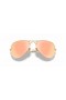 Ray-Ban RB3449 L (59 - 14) con Cobre y lentes de Gafas de sol de montura de Oro