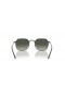 Ray-Ban RB3694 Jim XL (55 - 20) con Gris y lentes de marco Negro, Gafas de sol