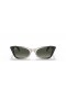 Ray-Ban RB2299 Señora Burbank S (52 - 20) con Gris lentes y Gafas de sol de montura Gris