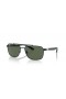 Ray-Ban RB3701 XXL (59 - 17) con lentes de color Verde y Negro Gafas de sol de montura
