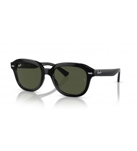 Ray-Ban RB4398 Erik XL (53 - 20) con lentes de color Verde y Negro Gafas de sol de montura