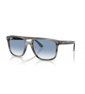 Ray-Ban RB2213 L (55 - 20) con lentes Azules y la Tortuga Gafas de sol de montura