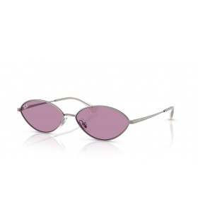 Ray-Ban RB3757 Kai Bio-XL (59 - 15) con Violeta de lentes y Gafas de sol de montura de Plata