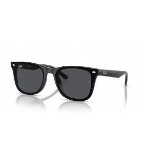 Ray-Ban RB4420 XL (65 - 18) con Gris y lentes de marco Negro, Gafas de sol