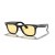 Ray-Ban RB2140F Original Wayfarer Classic L (52 - 22) con lentes de color Amarillo y Negro Gafas de sol de montura