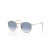 Ray-Ban RB3447 Redonda de Metal de S (50 - 21) con lentes Azules y Rosa Gafas de sol de montura
