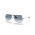 Ray-Ban RB3025 Aviator Gradiente XL (58 - 14) con lentes Azules y Gafas de sol de montura de Plata