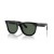 Ray-Ban RBR0502S Caminante Inversa S (50 - 22) con lentes de color Verde y Negro Gafas de sol de montura
