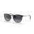 Ray-Ban RB3539 Erika Metal M (54 - 19) con el Gris y lentes de marco Negro, Gafas de sol